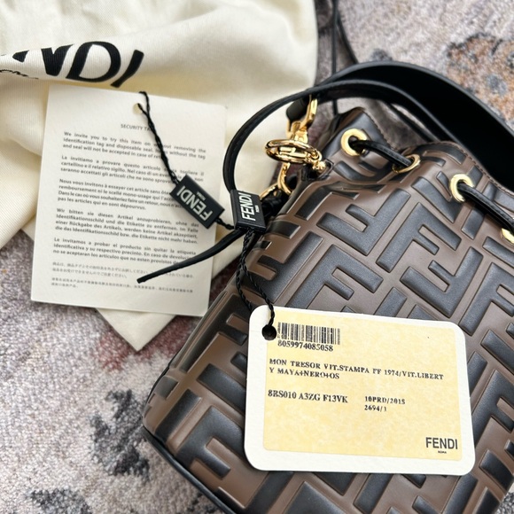 NWT Fendi Mini Mon Tresor - Picture 9 of 9